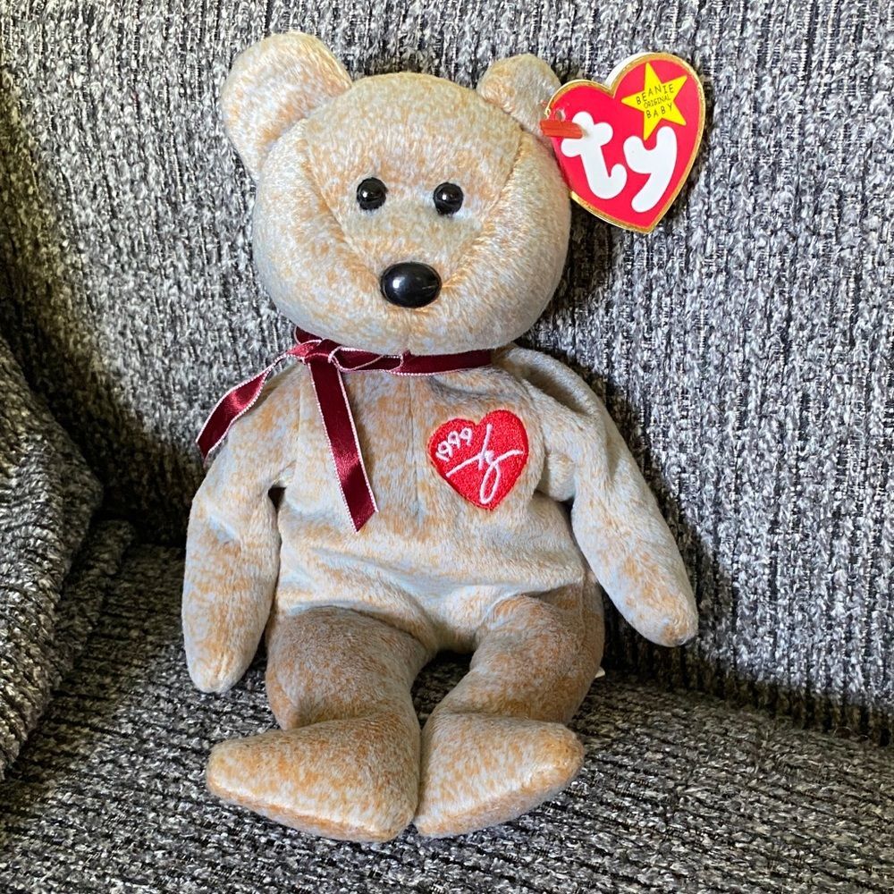 Beanie Babies TY Vintage 1999 Signature Bear